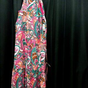 INC Paisley Print Sun Dress